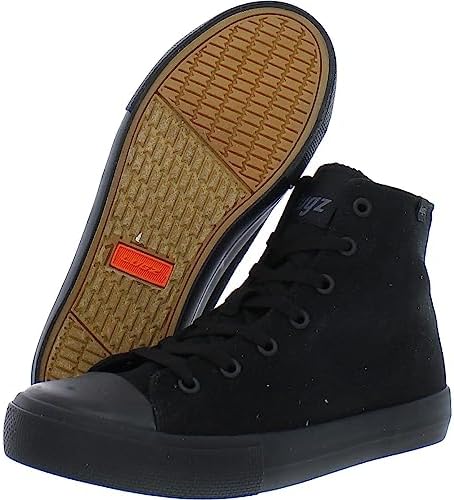 Lugz Women's Stagger Hi Fashion Sneaker, Black, 6.5 Wide | Image 1