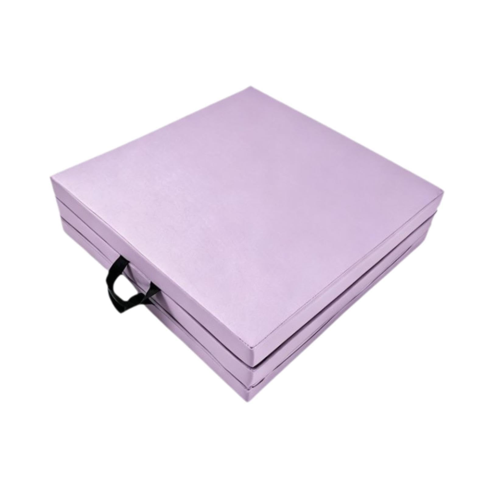 Yogamatte Faltbare Trainingsmatte Fitnessmatte Pilatesmatte Übungsmatte aus Pu-leder EPE Einlage Rutschfest Wasserfest für Frauen Männer Kinder
