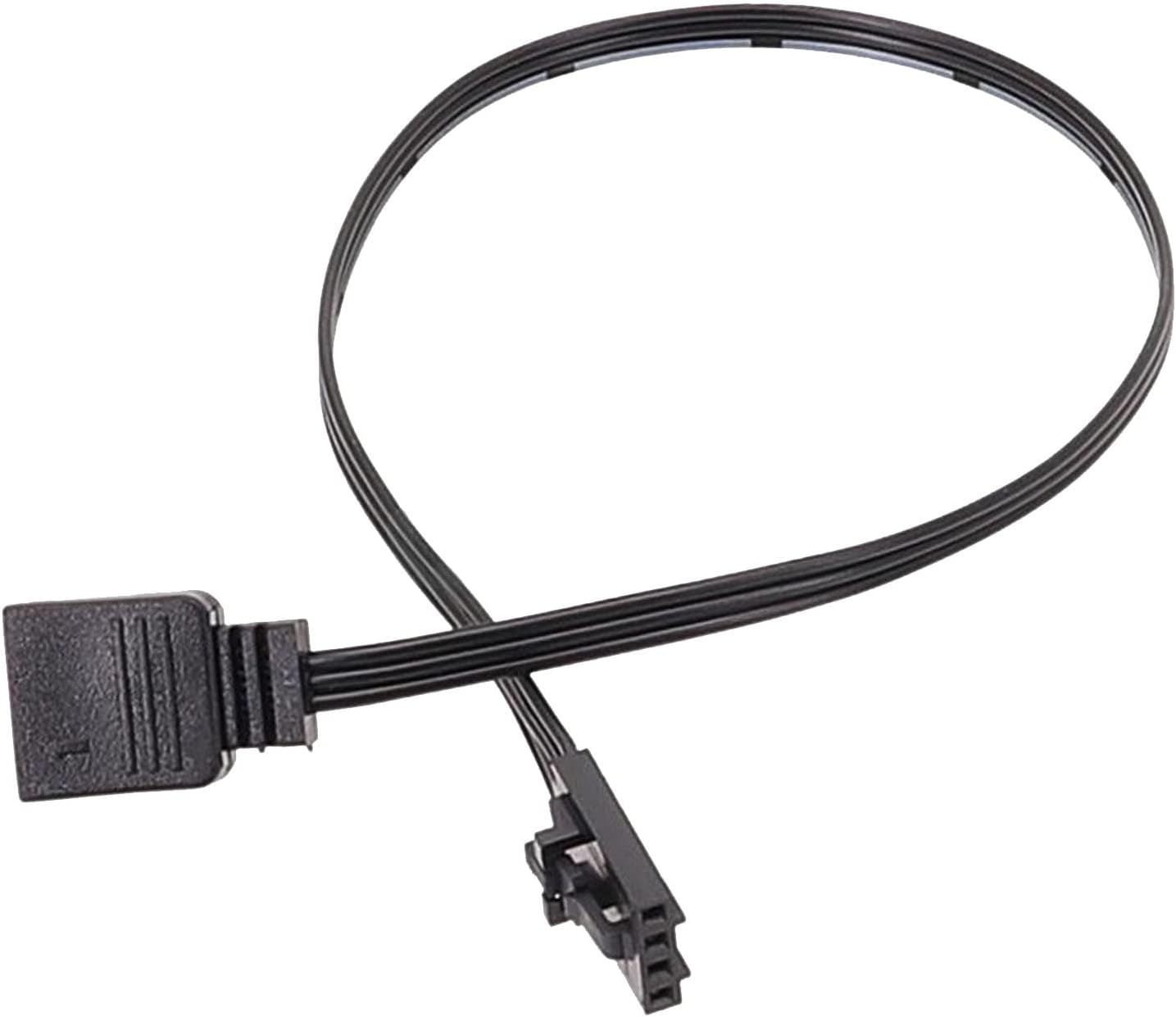 BIBABLYKE for Corsair RGB to Standard ARGB 4-Pin 5V Adapter Connector RGB Cable 25cm Extension Cord PVC