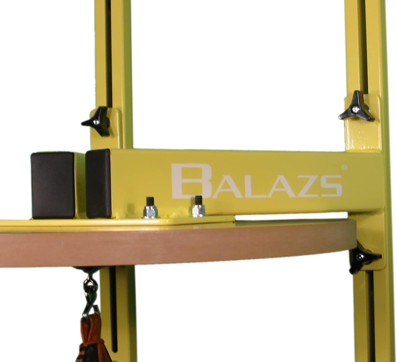 ⁠Balazs® i-Box Speed Bag Platform | Genuine Made in USA | Professional Wall Mount | Quiet Pro Level III Swivel | 24" Steel & Hardwood Drum | Home & Commercial Gym (Red)