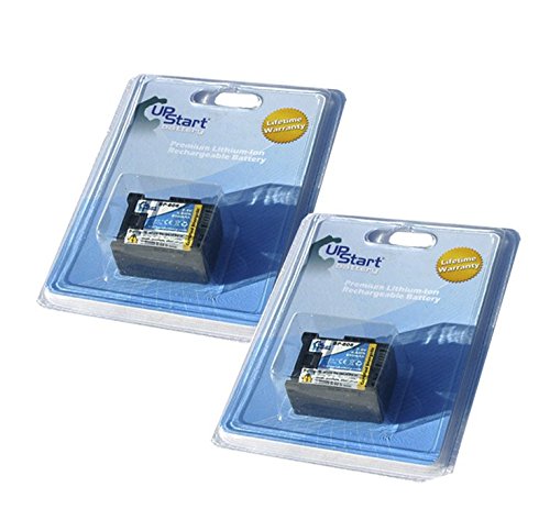 2 Pack - Replacement for Canon VIXIA HF200 Battery - Compatible with Canon BP-808 Digital Camcorder Battery (Decoded 890mAh 7.4V Lithium-Ion)