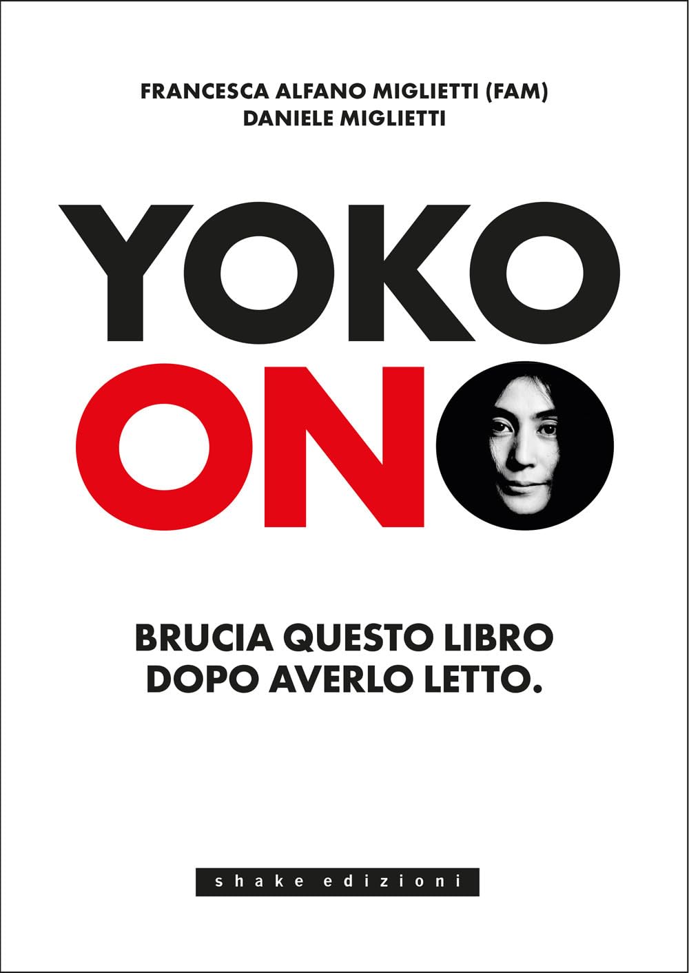 Yoko Ono Bruciate questo libro livre art contemporain Fluxus