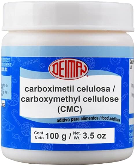 Thickener CARBOXIMETIL CELULOSA H.V. /Carboxymethylcellulose(CMC) Estabilizante (3.5 oz) DEIMAN