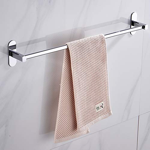 Porte-Serviettes Mural Barres Porte-Serviettes De Salle De Bain sans Percage Acier Inoxydable Porte Serviette Salle De Bain pour L'hôtel De La Porte De La Cuisine 80cm – vue 3