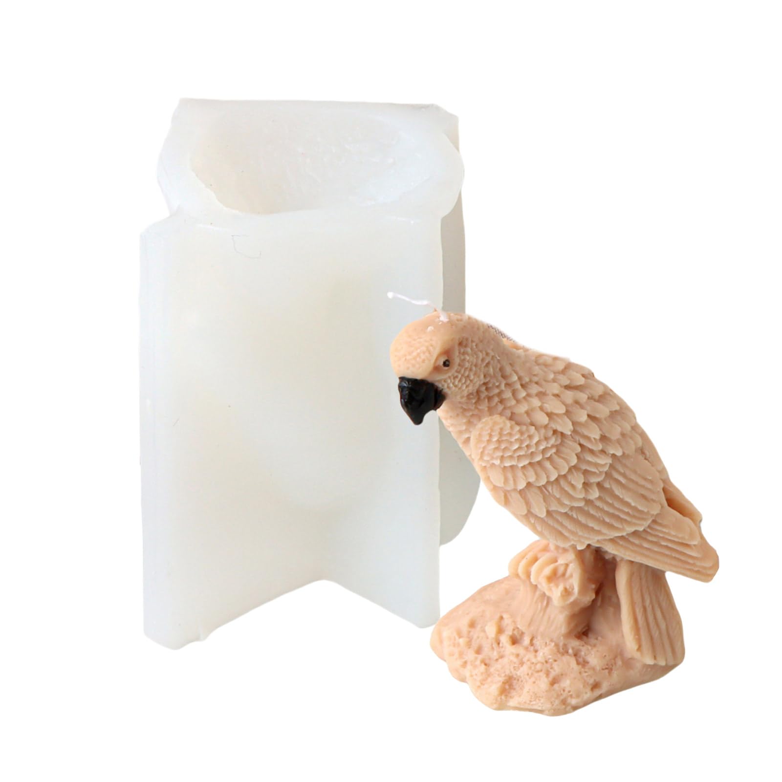 Moule bougie chouette silicone pour fabriquer cadeaux DIY