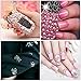 PHOGARY 870pcs 12 Hojas Autoadhesivas Rhinestone Sticker, Multicolor Bling Craft Jewels Crystal...
