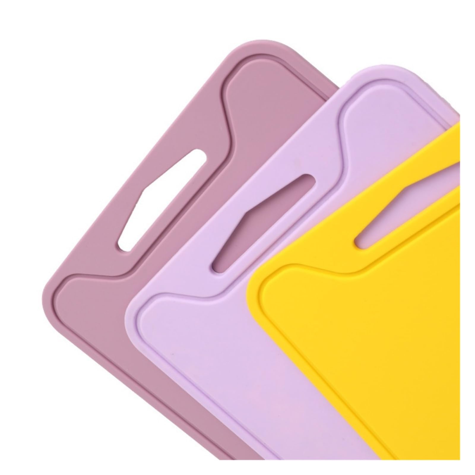 Tabla De Silicona Tabla de cortar de silicona, herramientas for alimentos complementarios, tabla de cortar portátil, utensilios de cocina, almohadilla a prueba de moho(YELLOW)