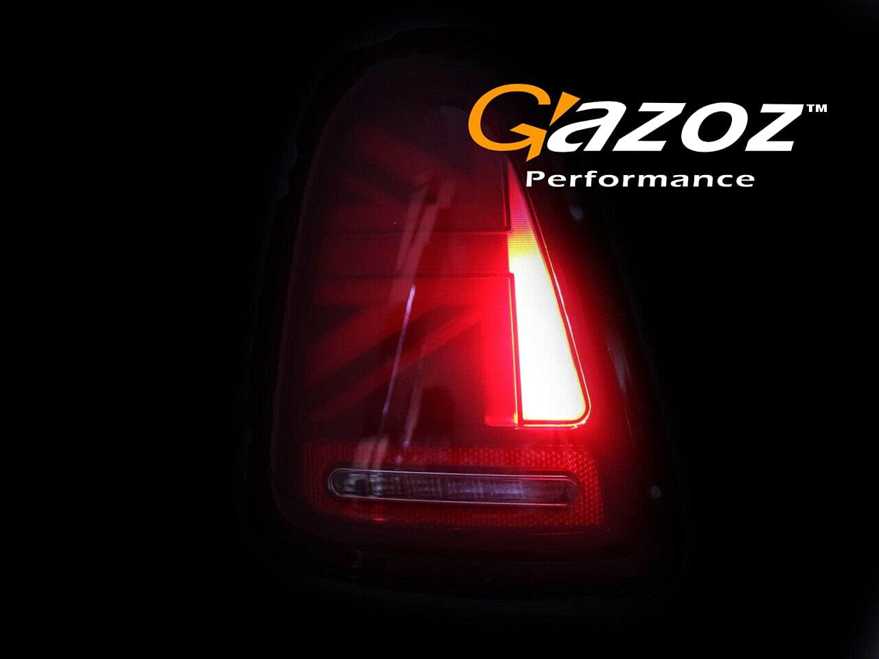 UK LED Tail Lights For 2010-2015 MC R56 R57 R58 R59 LCI- UNION JACK Red