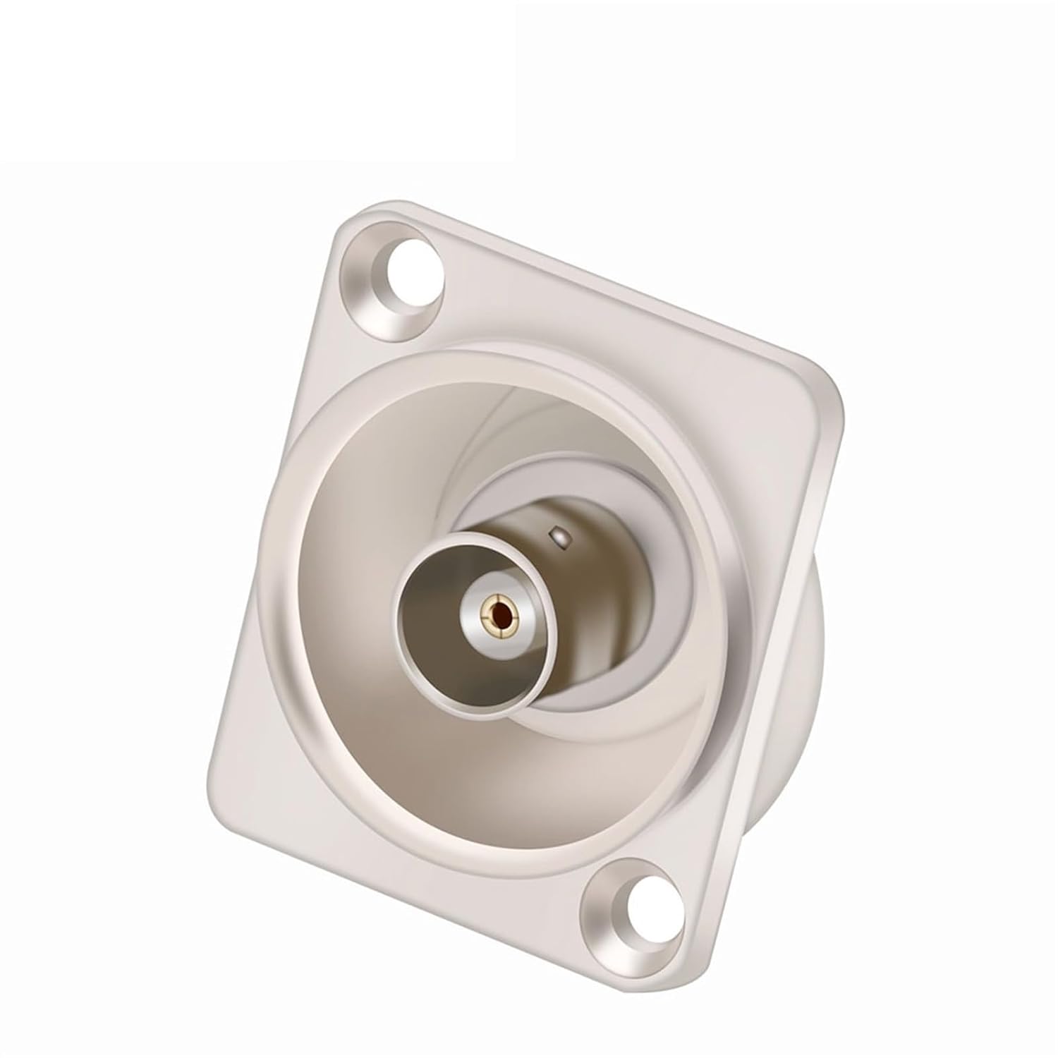 10Pcs/lot BNC Chassis Panel Mount BNC Female Jack Socket Soldering RF Coaxial Wire Connector Black Color(Black)