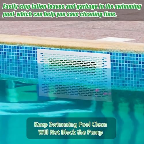 Red protectora de escombros para piscinas y jacuzzis de jardín 6
