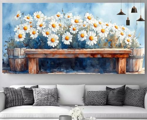 Diamond painting infantil y adulto para decorar el salón con cuadros de mosaicos