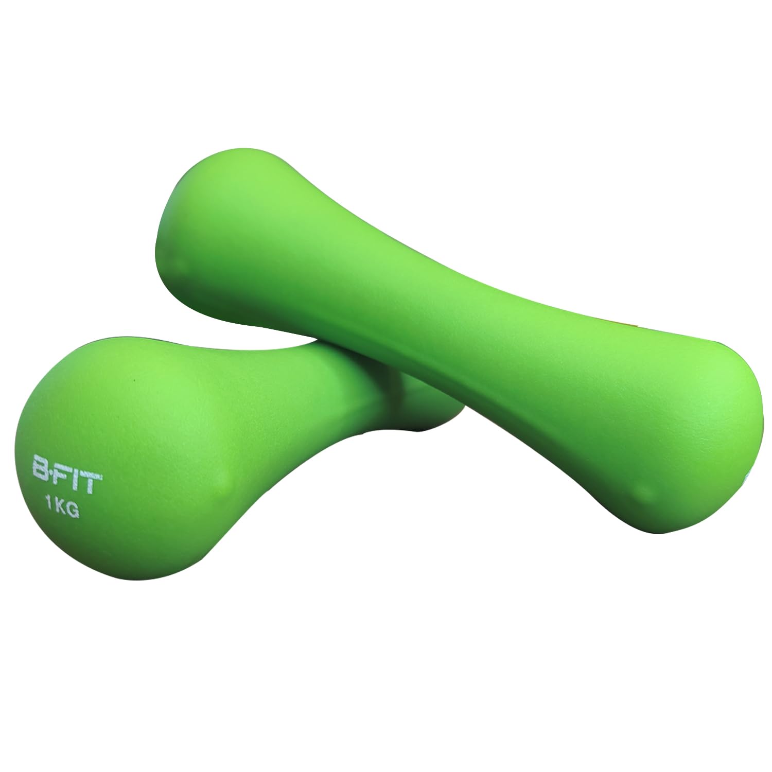B Fit Neoprene/Vinyl Dumbbells Size and Style optional (1 Kg. Neoprene Bone shape)-picture-28