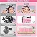 Qinzave 65 PCS Hair Curler Rollers with 5 Sizes Self Grip Hair Rollers for Long Medium Short Thick Fine Thin Bangs Volume Hair, Jumbo Curlers Rollers with Storage Bag Teasing Brush