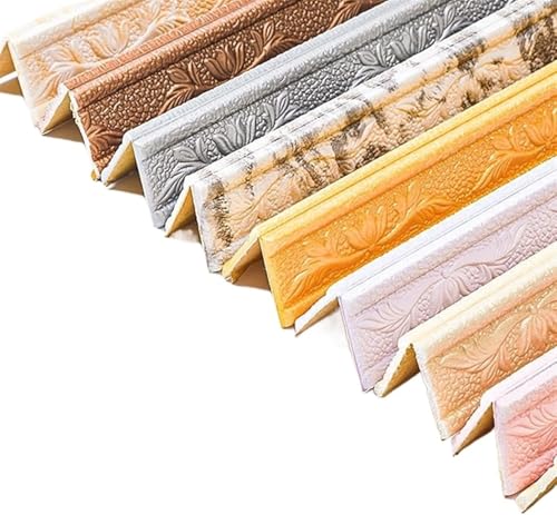 Rodapié de espuma autoadhesivo para cubrir imperfecciones en zócalos y paredes 3