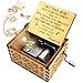 ukebobo Wooden Music Box - You are My Sunshine Music Box, from Son to Mom - 1 Set