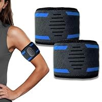 2 Stück Blutzucker Sensor Oberarmband,Elastisches Diabetes Monitor Armband,Schutz Fixierband für Beim Sport Insulin-Pod-Überwachungssysteme,für Freestyle Libre Medtronic Omnipod Dexcom Sensorik (M)