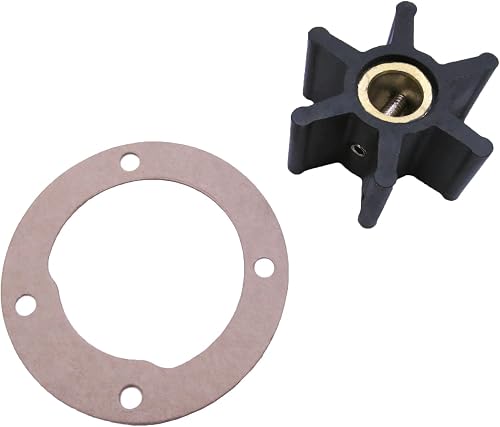 Water Pump Impeller for Jabsco 22405-0001-P/for Johnson 09-808B 09-808B-1 09-45589 / for Volvo Penta 3586496 875583-7 833995 21951342 / for Westerbeke 032620 / for Sierra 18-3076 / for CEF 500121