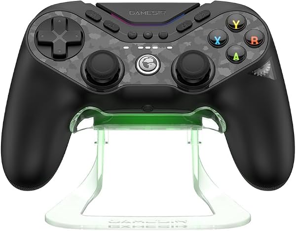 Controlador inalámbrico GameSir Tarantula Pro para Switch/PC/iOS/Android con base de carga, controlador Bluetooth 2.4G con cable (Renovado)