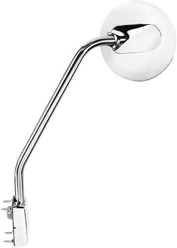 Miniatura 3 de 2013-19 Exterior Hood Montado Espejo Cromo Lado Del Conductor LH Cabe Kenworth T680