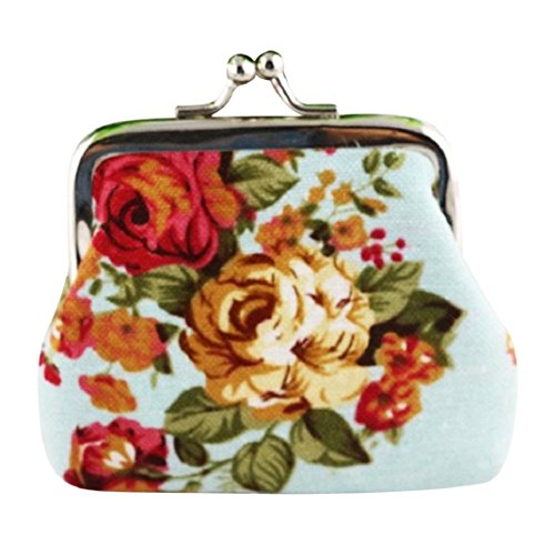 Yistu Yistu - Monedero de Lona Chica Mujer, Color, Talla Talla única