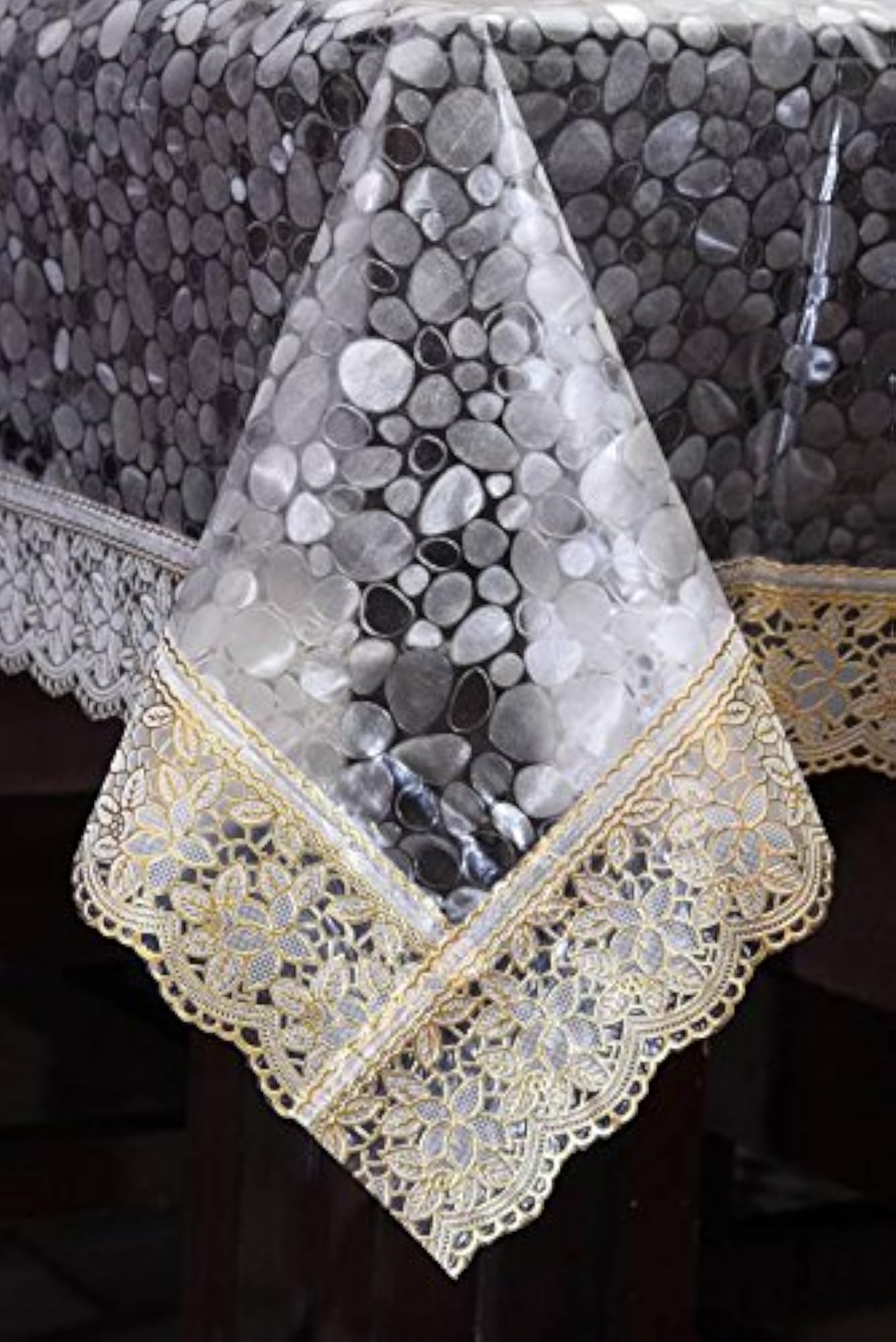Solid Table Cover for 6 Seater, 60x81 inches