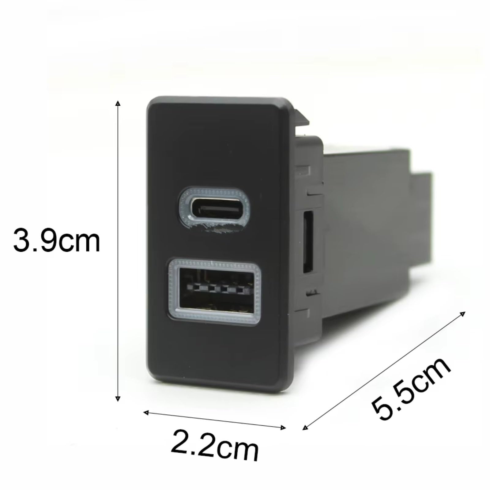 Presa USB Per Console Compatibile Con Nissan Per Paladin Auto Per Caricabatterie PD Ricarica Rapida Telefono QC3.0 Adattatore Presa Di Interfaccia A Doppia Porta Presa USB