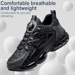 Veiligheidsschoenen Heren Dames Stalen neus Werkschoenen Antislip Ademend Licht Beschermend Schoenen Groen 46