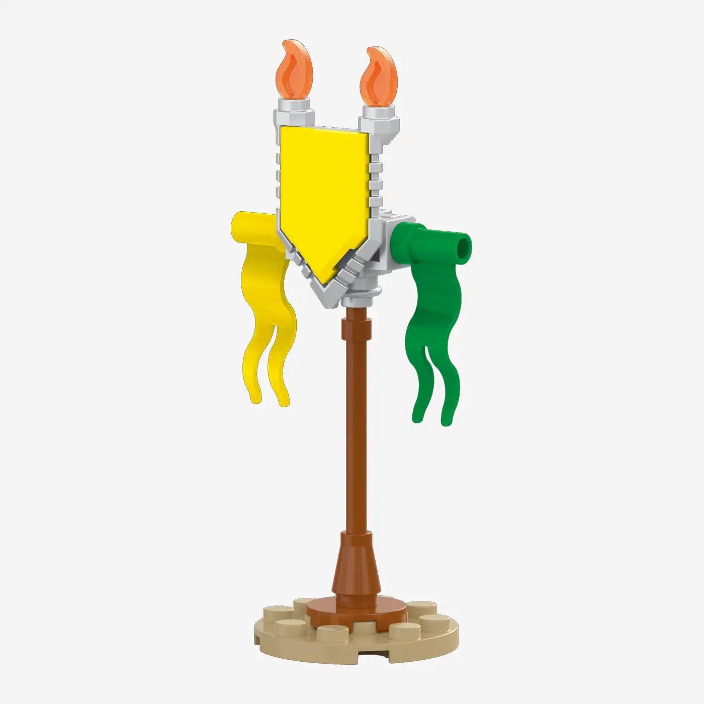 BlueBrixx Burg Bärenfels Ritterturnier, 953 Klemmbausteine, Minifiguren
