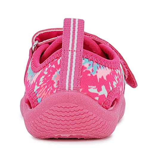 Nautica Kids Protective Water Shoe,Closed-Toe Sport Sandal For Boys And Girls-Kettle Gulf-Pink Tie Dye Size-12 #TOP2