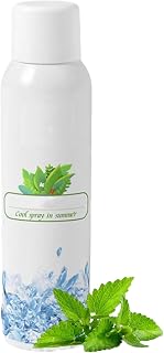 Fog Cooling Spray,Cooling Spray | Mild Natural Soothing Spray Cooling Body | Body Cooler Cooling Face Spray, Moisturizing Instant Cooling Mist for Commuting, Walking, Picnic