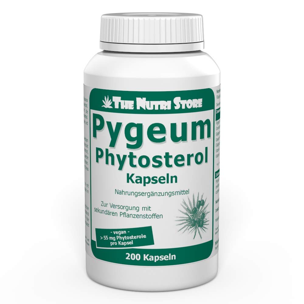 The Nutri Store Pygeum Phytosterol Kapseln, 200 Sztuka Kapsułki