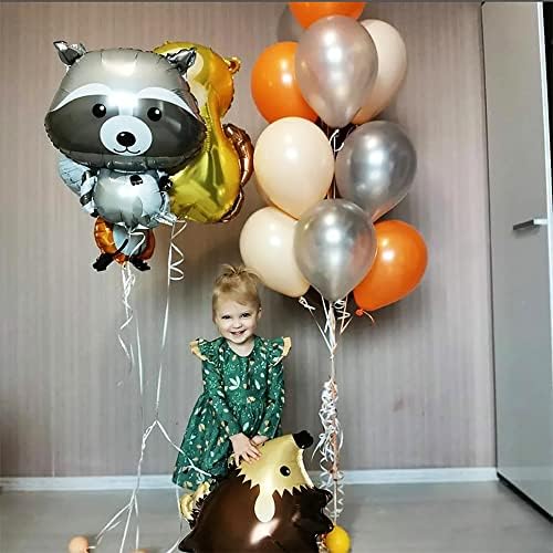 JeVenis Woodland Animals Balloons Woodland Party Supplies Forest Animal Friends Themed Balloons Woodland Animals Birthday Party Decorations Safari Party Decorations