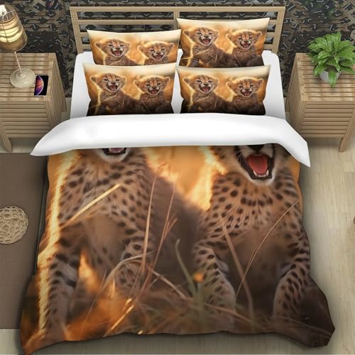 Housse de couette 260x220 imprimé 3D arbre celtique microfibre ultra douce
