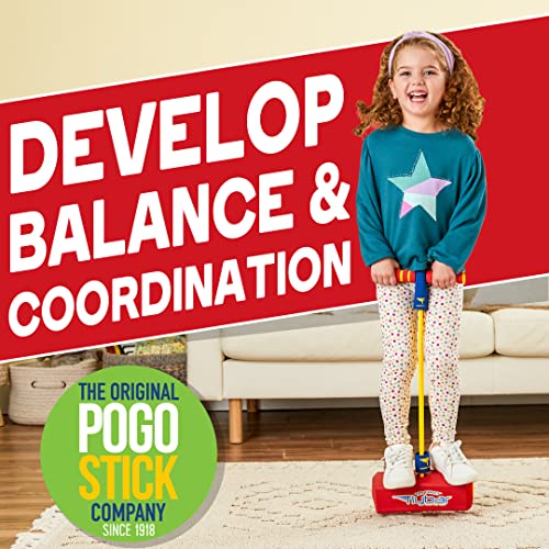 Flybar My First Foam Pogo Jumper For Kids Fun And Safe Pogo Stick For Toddlers, Durable Foam And Bungee Jumper For Ages 3 And Up, Supports Up To 250Lbs (Red) #TOP2