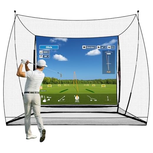 ZEALFEEL Golf Simulator Cage