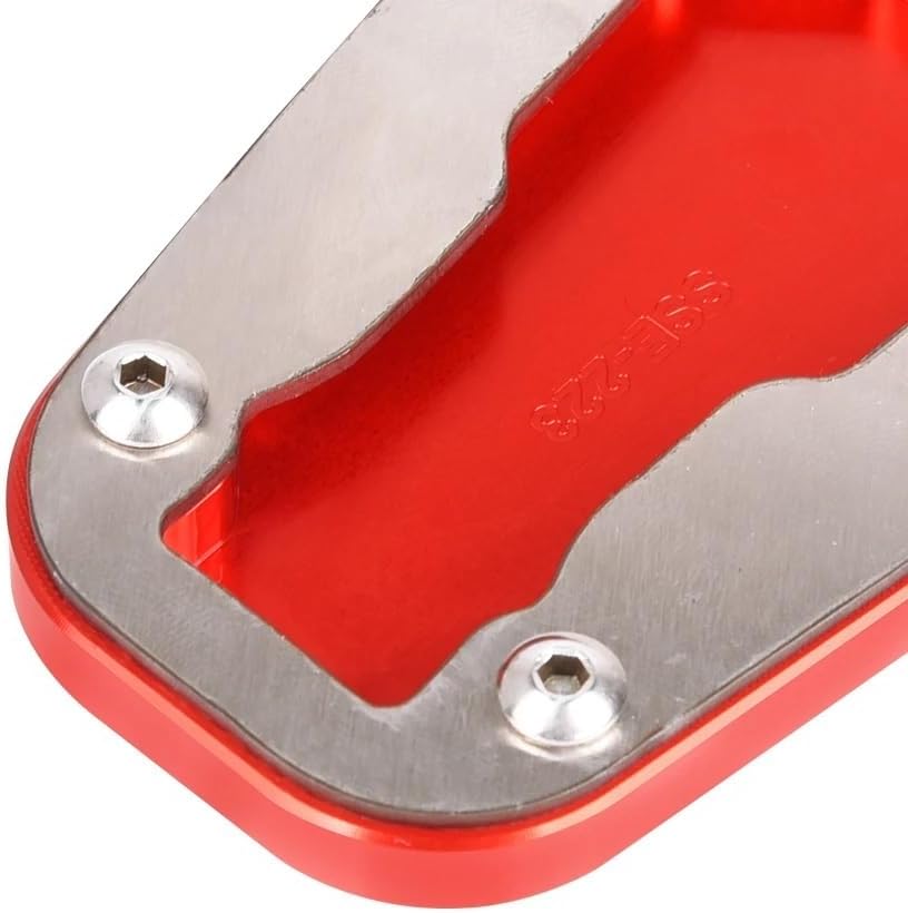 Motorcycle Foot Plate Pad CRF300L Motorcycle Accessories Side Stand Extension Enlarger Kickstand Pad for CRF 300 L 300L CRF300 Rally 2021 2022 2023