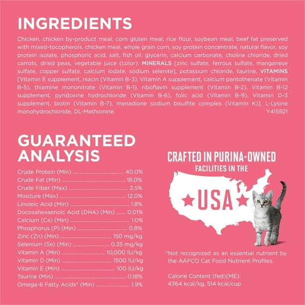 FYNORI Healthy Kitten Formula, Dry Kitten Food, Chicken, 3.5 Lb Bag, Made with Real Chicken As The #1 Ingredient Helps Support Her Strong, Growing Muscles