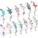 LOVESTOWN 14 PCS Kids Bracelets, Friendship Charm Jewelry with Animal Pendant Adjustable Woven Birth