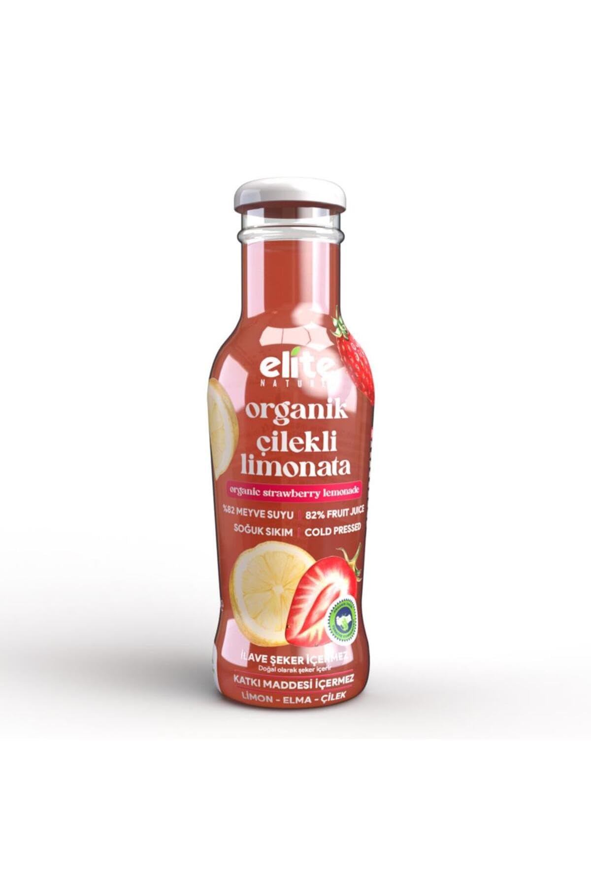 Elite organic Çilekli Limonata 250 ml