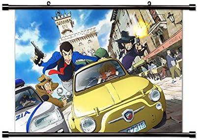 Lupin The 3rd Anime Fabric Wall Scroll Poster (32x22) Inches