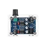 KKmoon 47 Amp DIY NE5532 Hi-Fi Headphone Amplifier Kit with Transparent Housing DC 9V to 18V