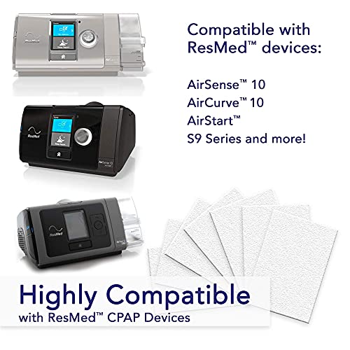 Disposable Cpap Filters (One Year Supply) - Fits All Resmed Air 10, Airsense 10, Aircurve 10, S9 Series, Airstart And More! #TOP5