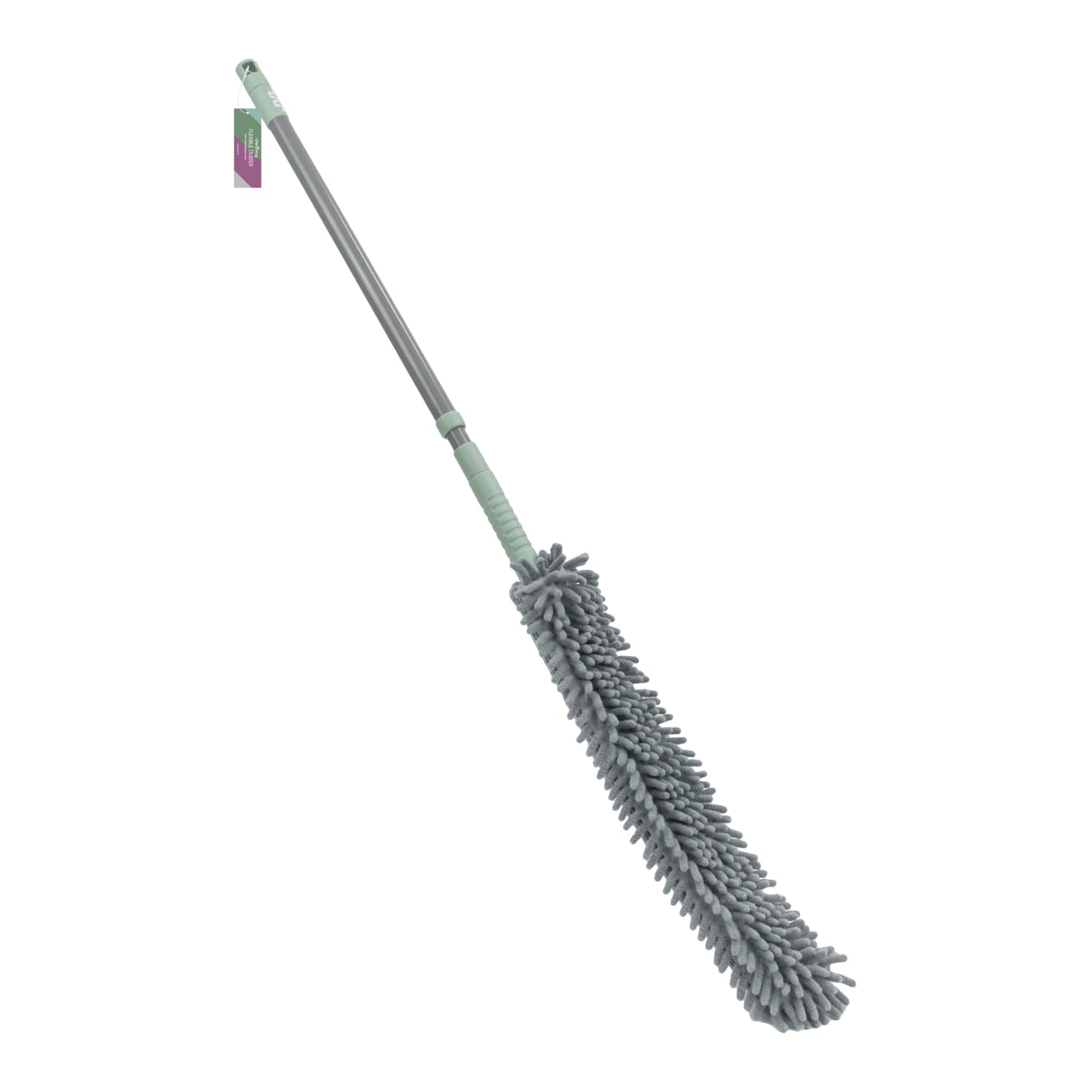 Jvl Extendable Flexible Duster-Grey from B&Q