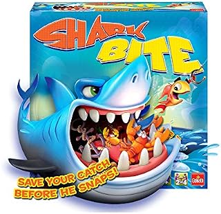 Shark Bite: Save Your Catch Before He Snaps! | Family Fun Fishy Board Game | Kids Action Games | For 2-4 Players | Ages 4+