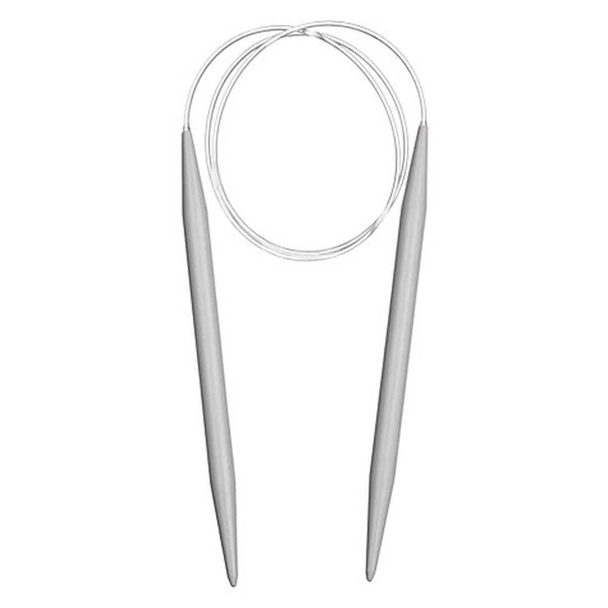 Pony Classic Ferri da Maglia in Alluminio 40cm 3.0mm - Grigio