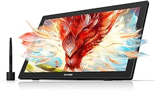 XP-PEN Artist 24 Drawing Tablet with Screen 23.8 Inches Graphic Pen Display with 2K QHD Screen, 90% NTSC Color Gamut, Supports Windows, Mac and Linux