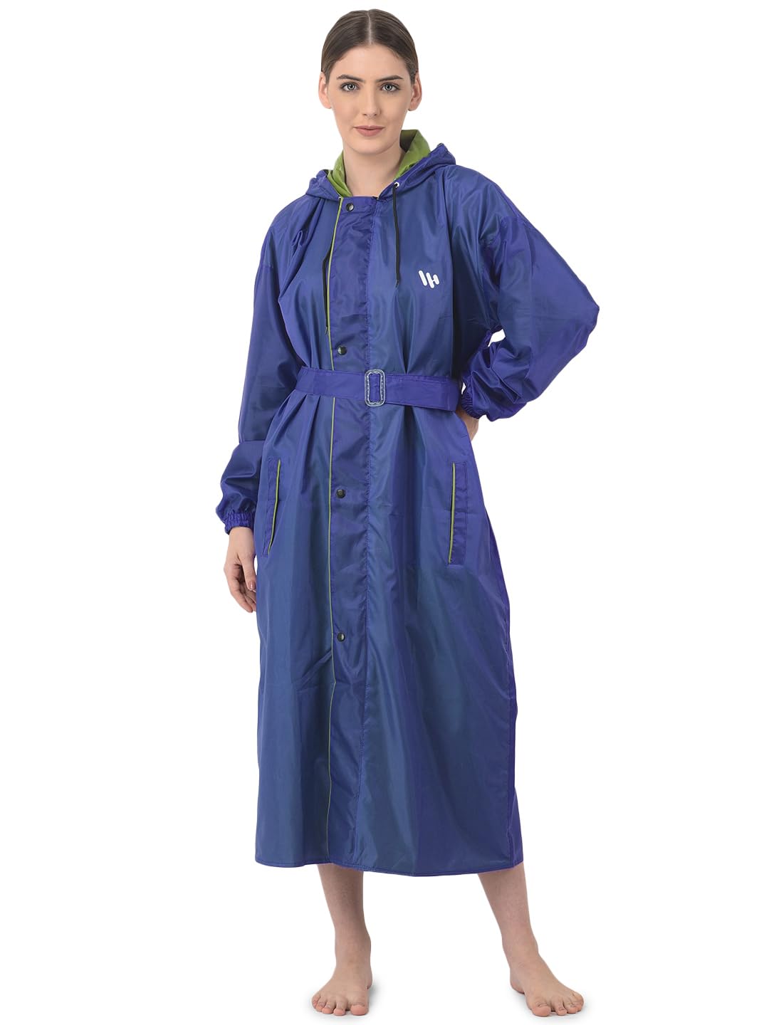 Women Wet Off Hood long rain coat full length for women heavy waterproof bike ladies school girls best bikers scooty unisex wear raincoats