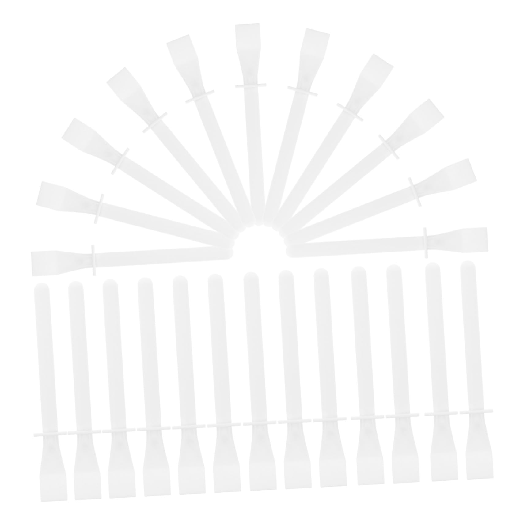 Toddmomy Set 50 Pezzi Spalmatore di Colla in Plastica Bianco per Pelle e Articoli in Pelle Facile da Usare e DIY Creativi