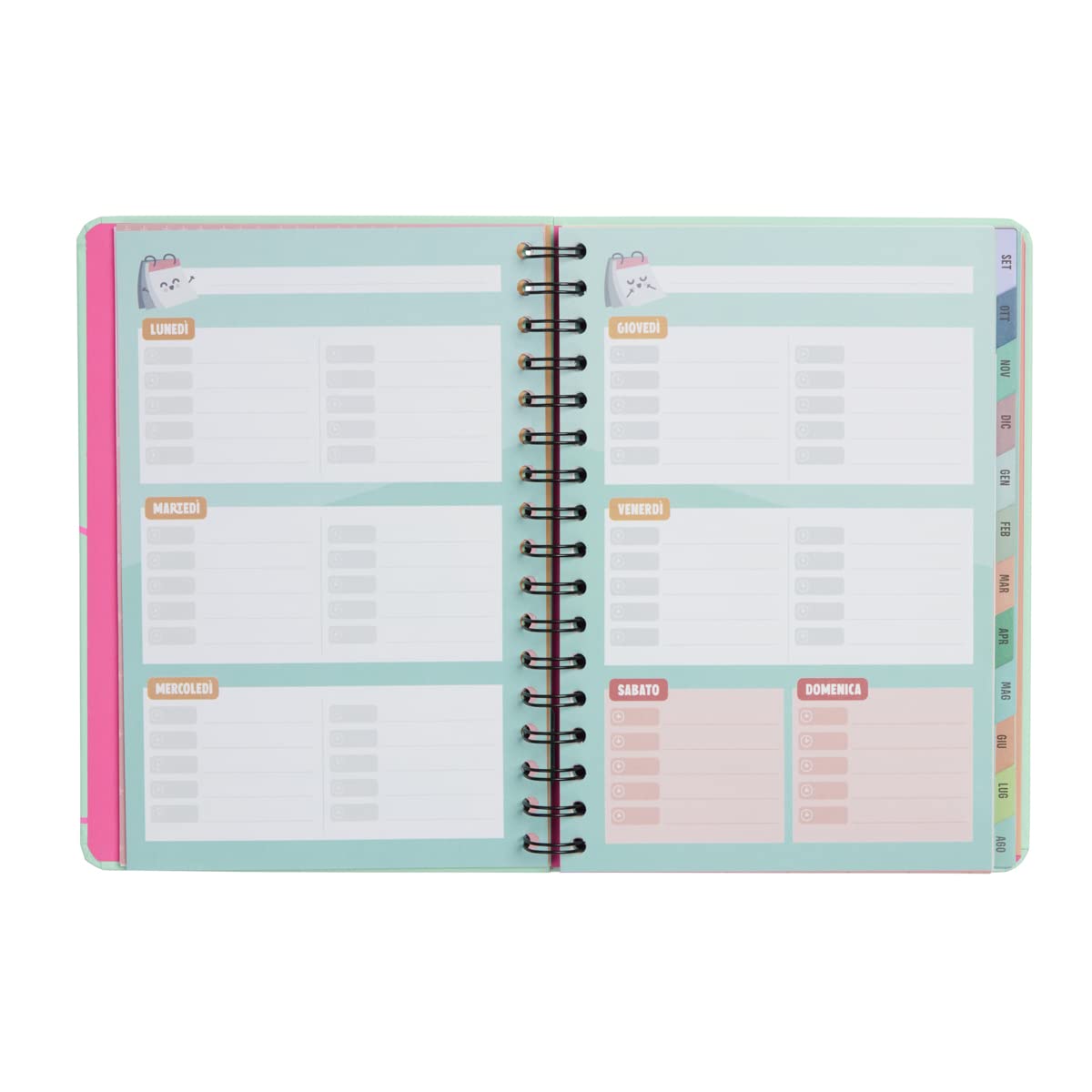 Mr.Wonderful - Teen School Diary 2023-2024 Weekly Mint - Make It Possible - Image 4