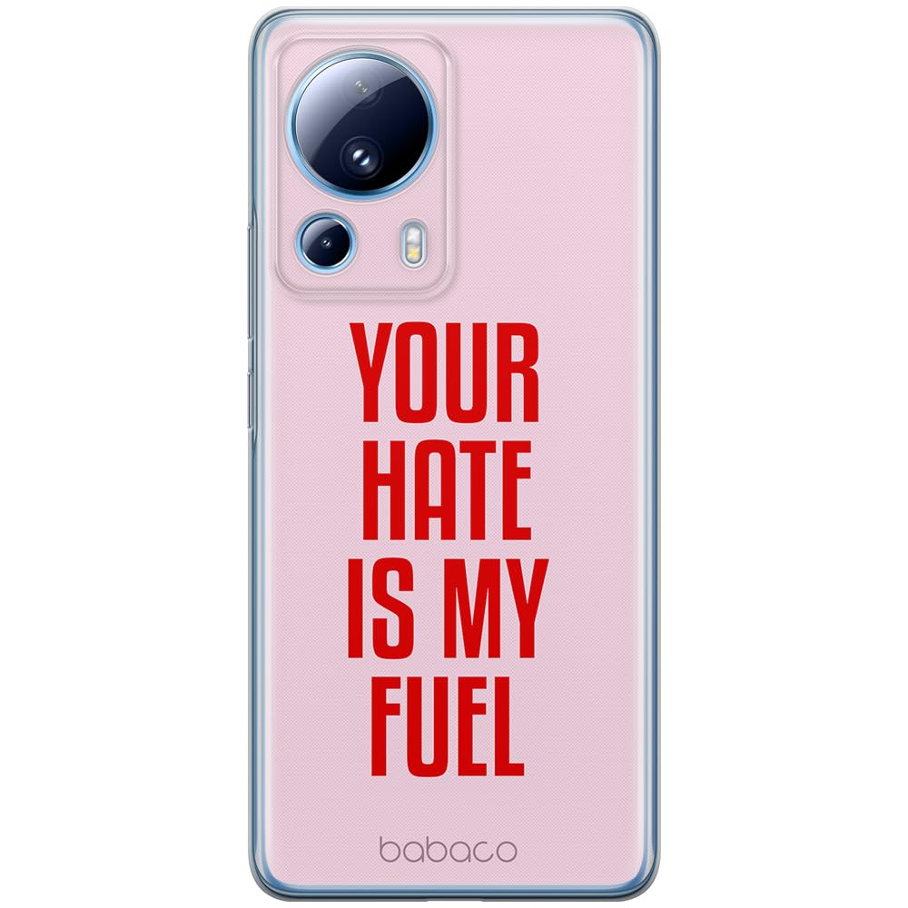 Babaco ERT GROUP mobile phone case for Xiaomi 13 LITE/CIVI 2 original and officially Licensed pattern My fuel 003 optimally adapted to the shape of the mobile phone, case made of TPU